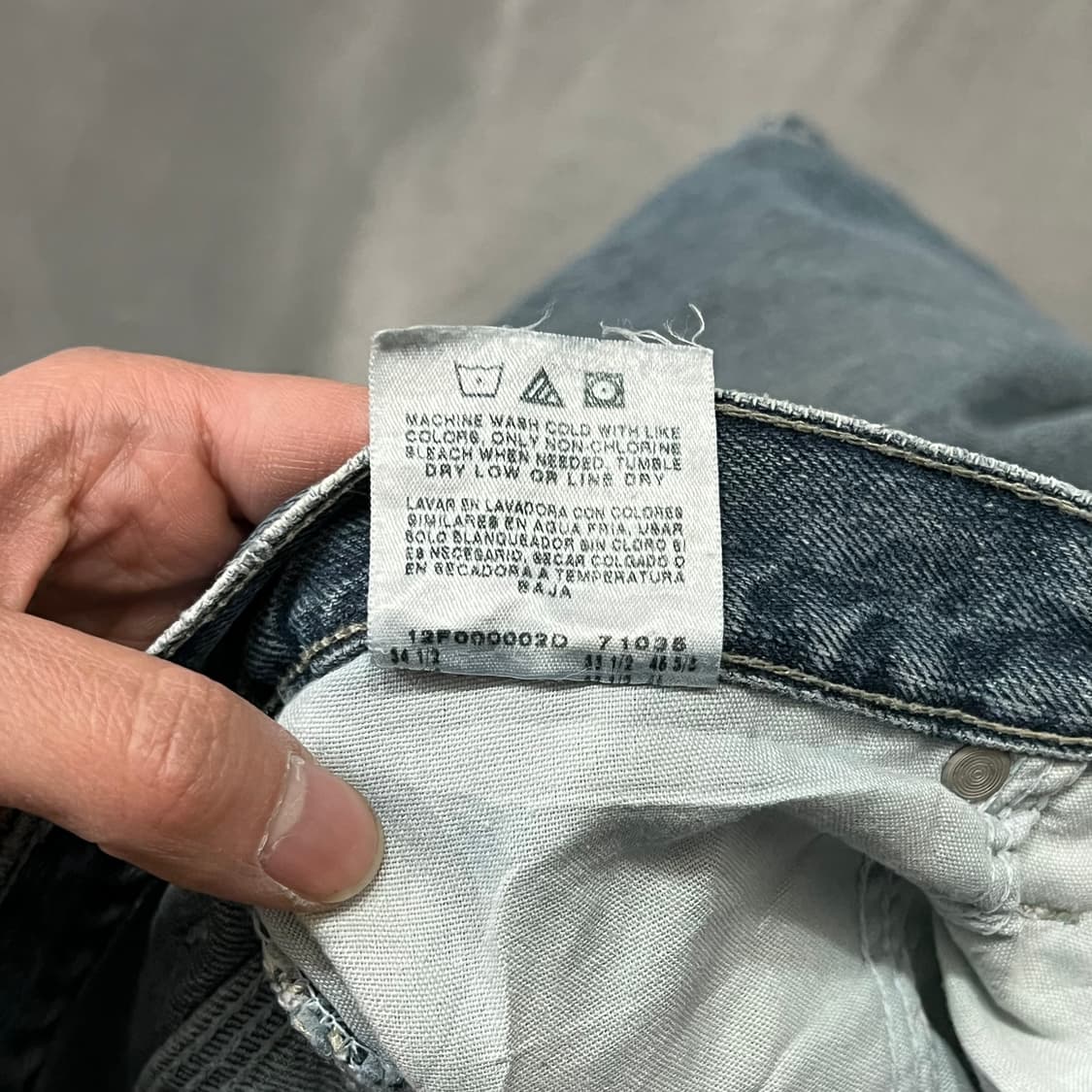  리 덩가리 카펜터 데님팬츠 y15481 상품이미지8