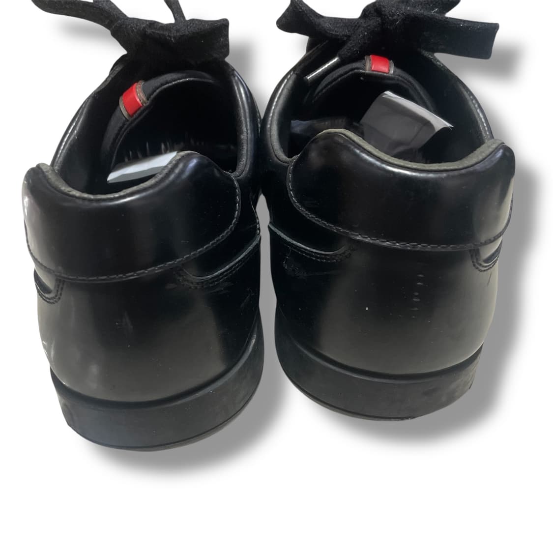 275) 프라다 스포츠 레더 나일론 가죽 스니커즈 상품이미지4