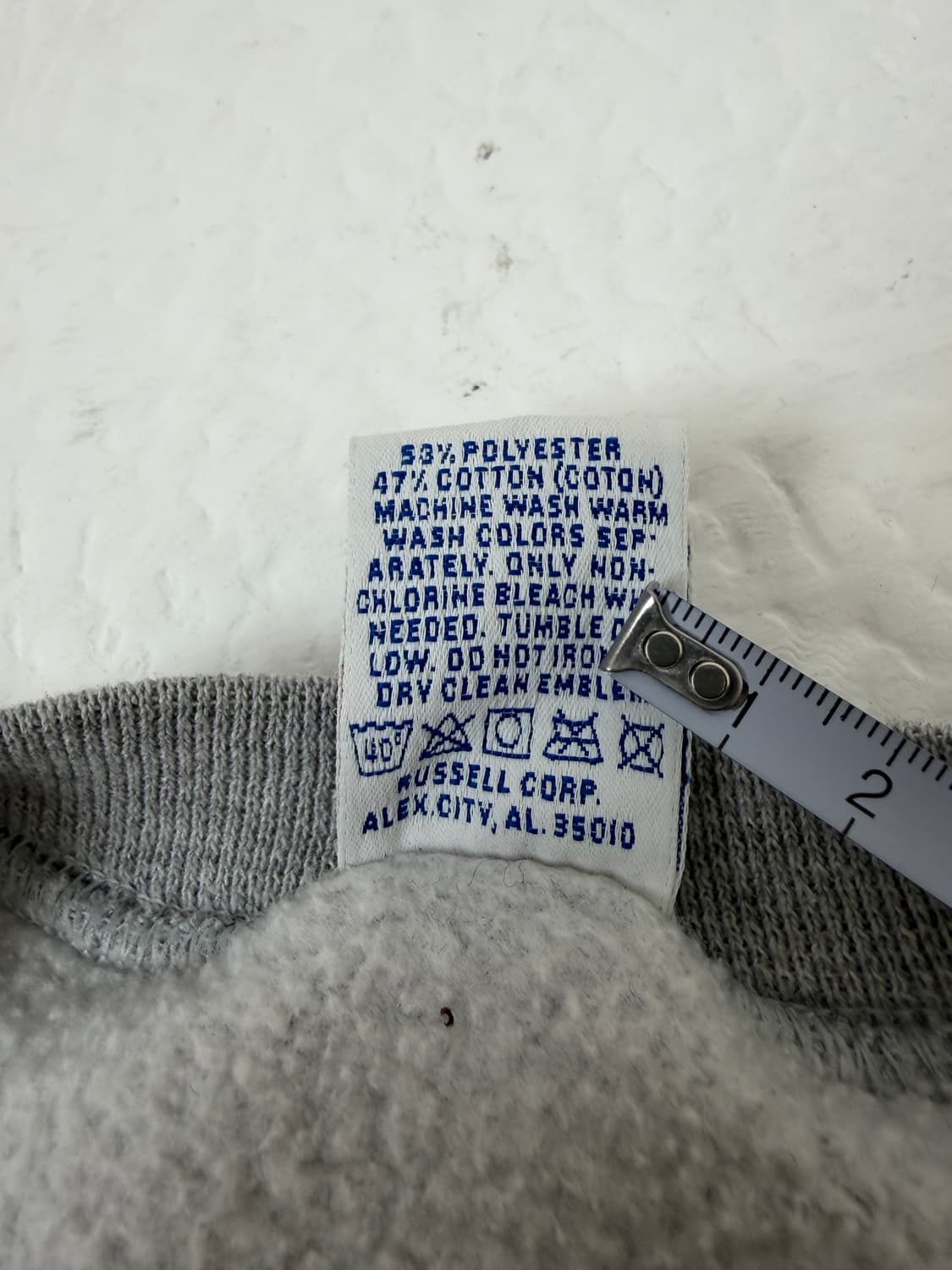 90s Russell Sweatshirt (grey) 상품이미지4