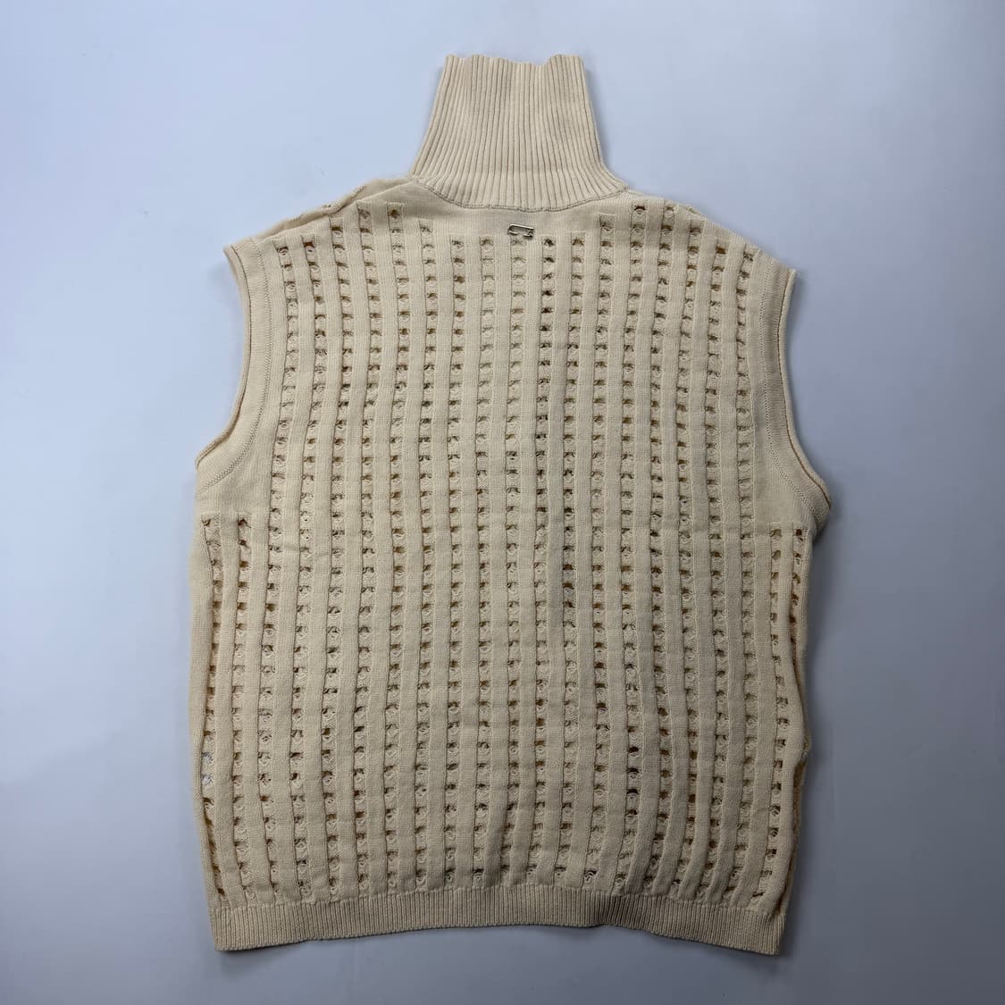 우마뭉 오가닉코튼 하프집업 니트 베스트 상품이미지6