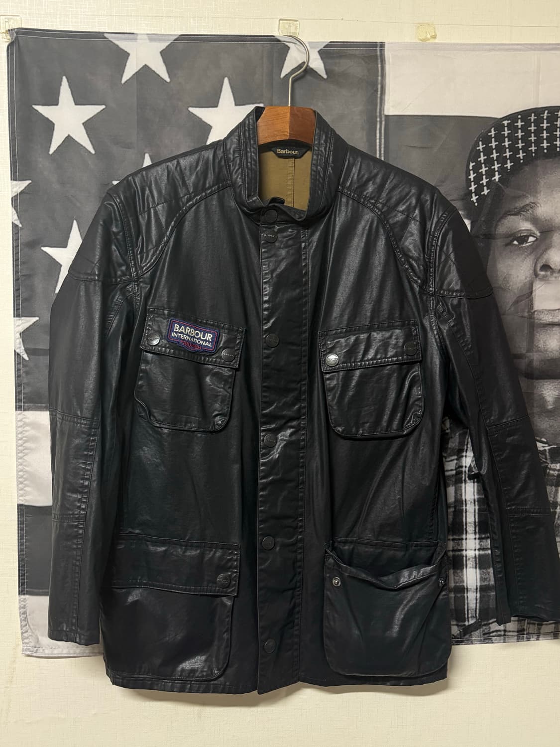 바버 x 트라이엄프 왁스 자켓 L 상품이미지1