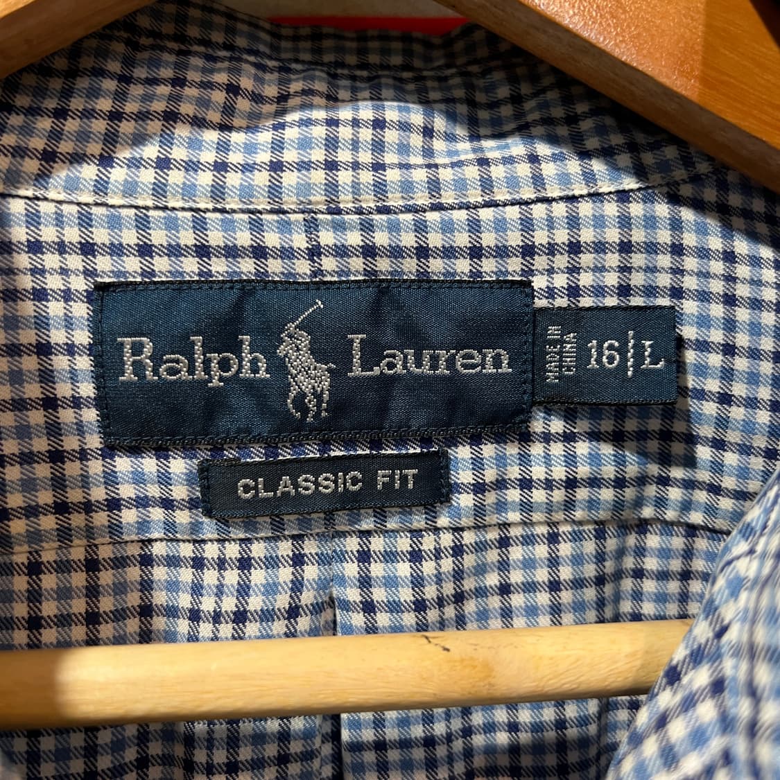 폴로 랄프로렌 체크 셔츠 상품이미지3