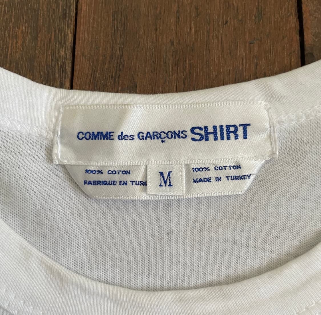 comme des garcons shirt 2001 아카이브 반팔 티셔츠 상품이미지3