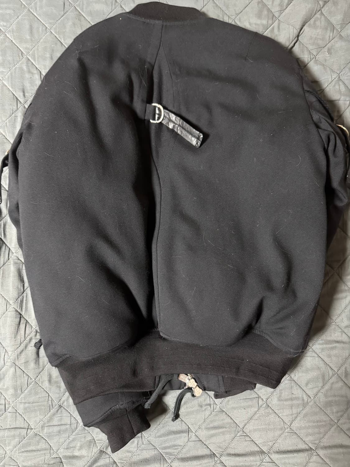 타카히로 미야시타 더 솔로이스트 15aw 가죽탭봄버 50 상품이미지2