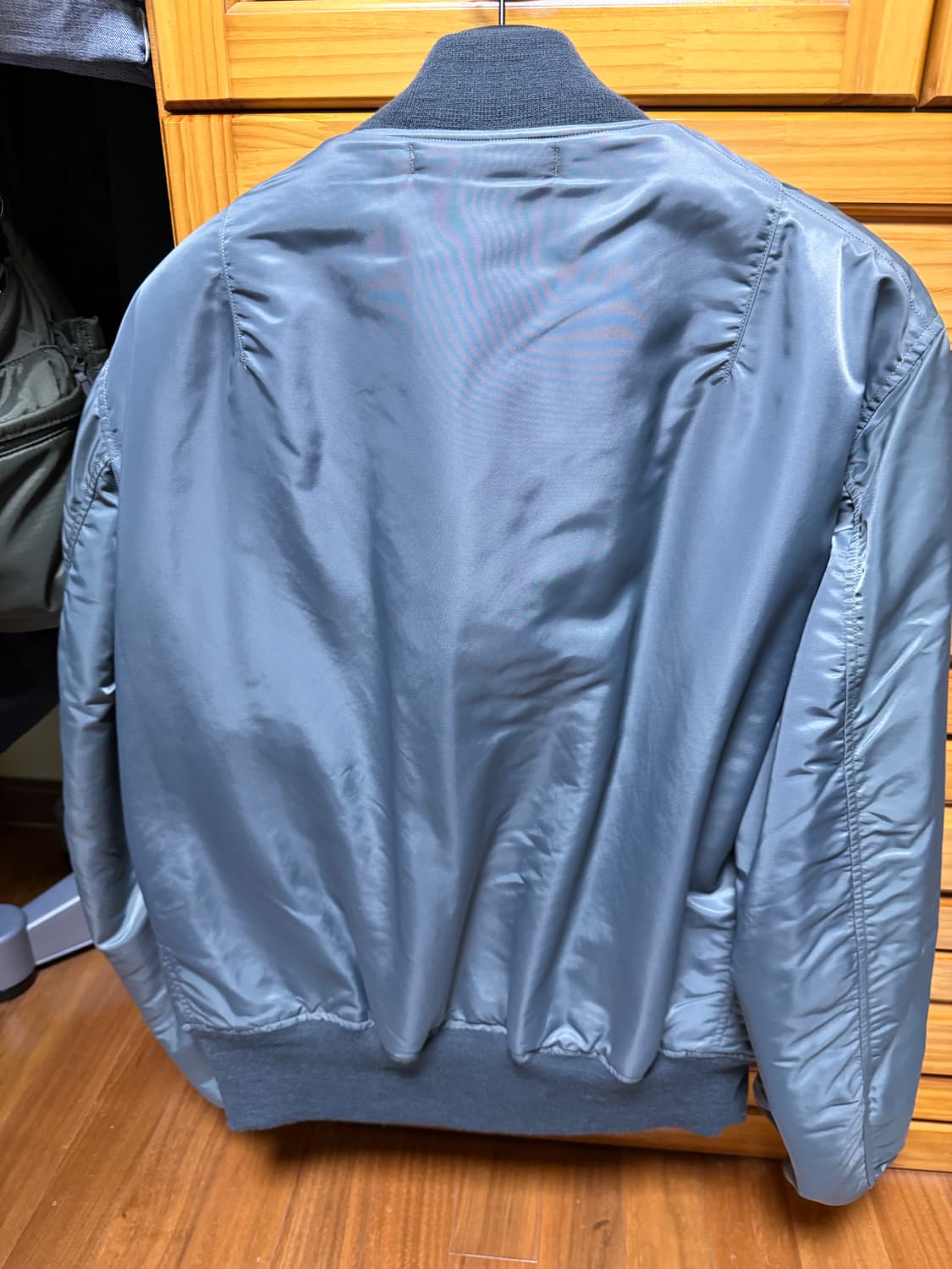 버즈릭슨 MA-1 FLIGHT JACKET 알버트 터너 세이지그린 상품이미지3