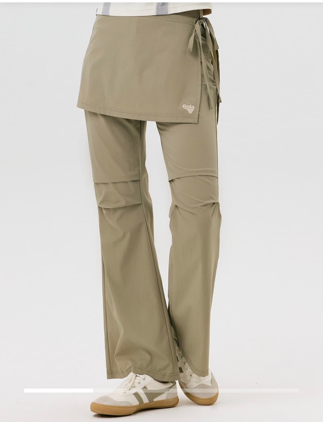 골라(Gola) 부츠컷 치마레깅스 카키 S사이즈 택있음 새상품 상품이미지1