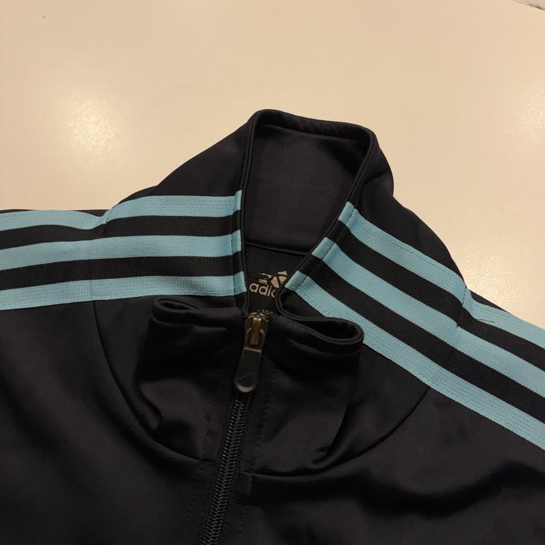 [100] 07s 아디다스 블랙 3선 트랙 자켓 져지 민트 B380 상품이미지4