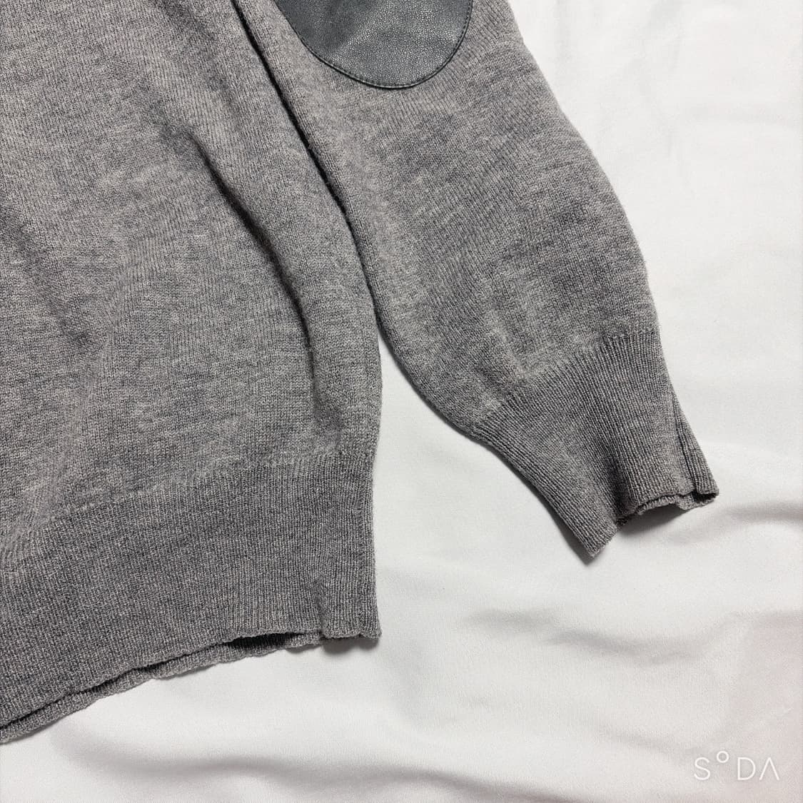 마르지엘라 엘보우 패치 니트 그레이 XL 상품이미지5