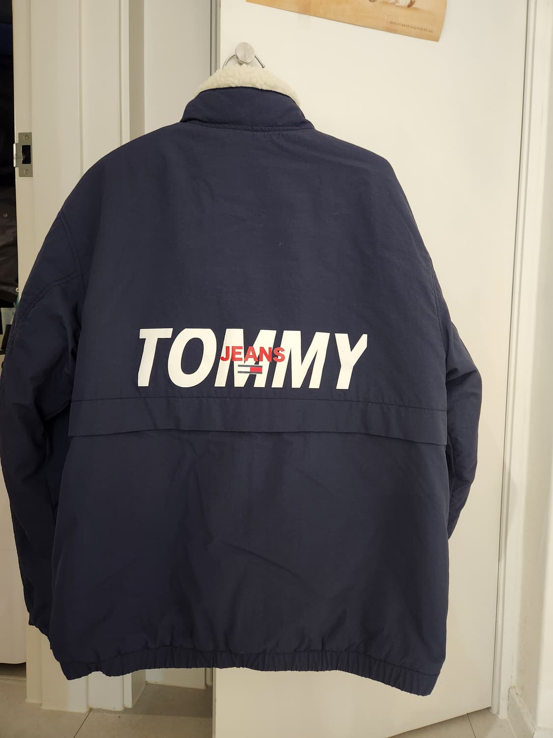 타미진스 리버서블 네이비 넥퍼패딩점퍼 상품이미지2