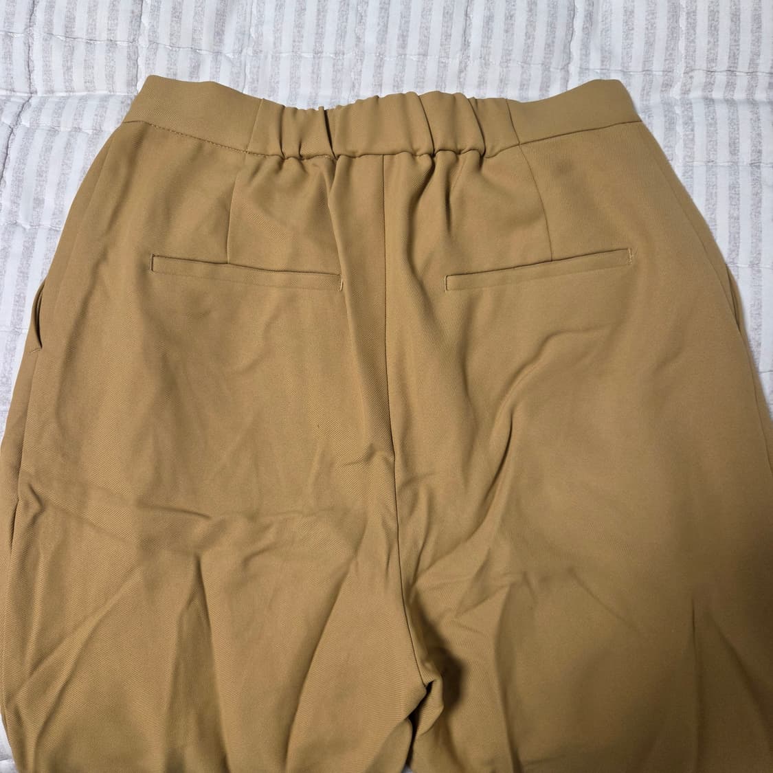 Beams 빔즈 여성 밴딩 슬랙스 팬츠 S-M 상품이미지8