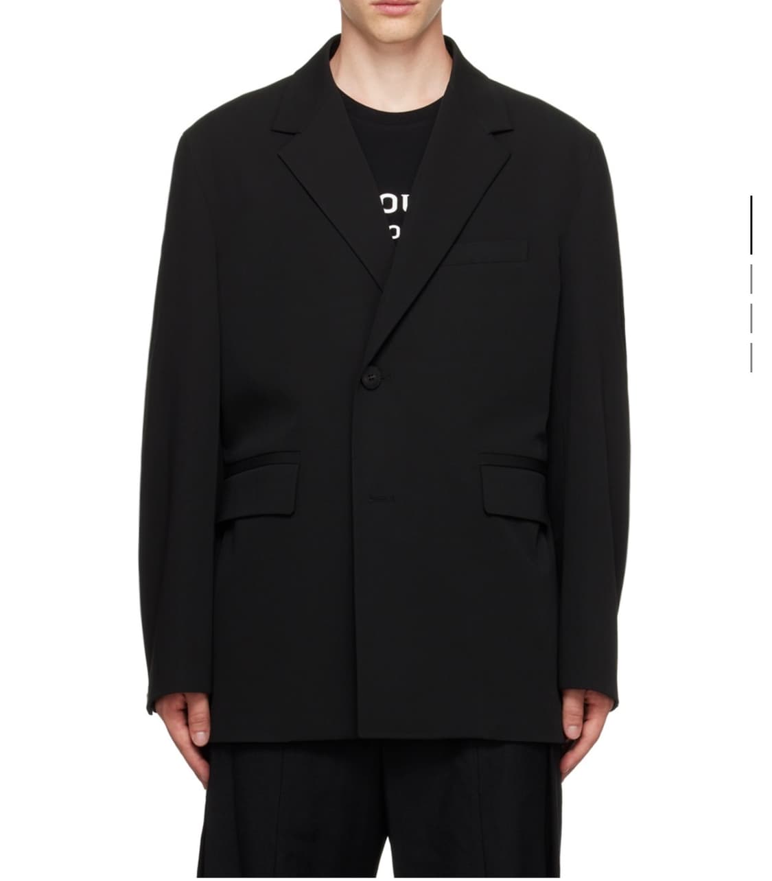 (새상품) 우영미 투버튼 블레이저 블랙 상품이미지3