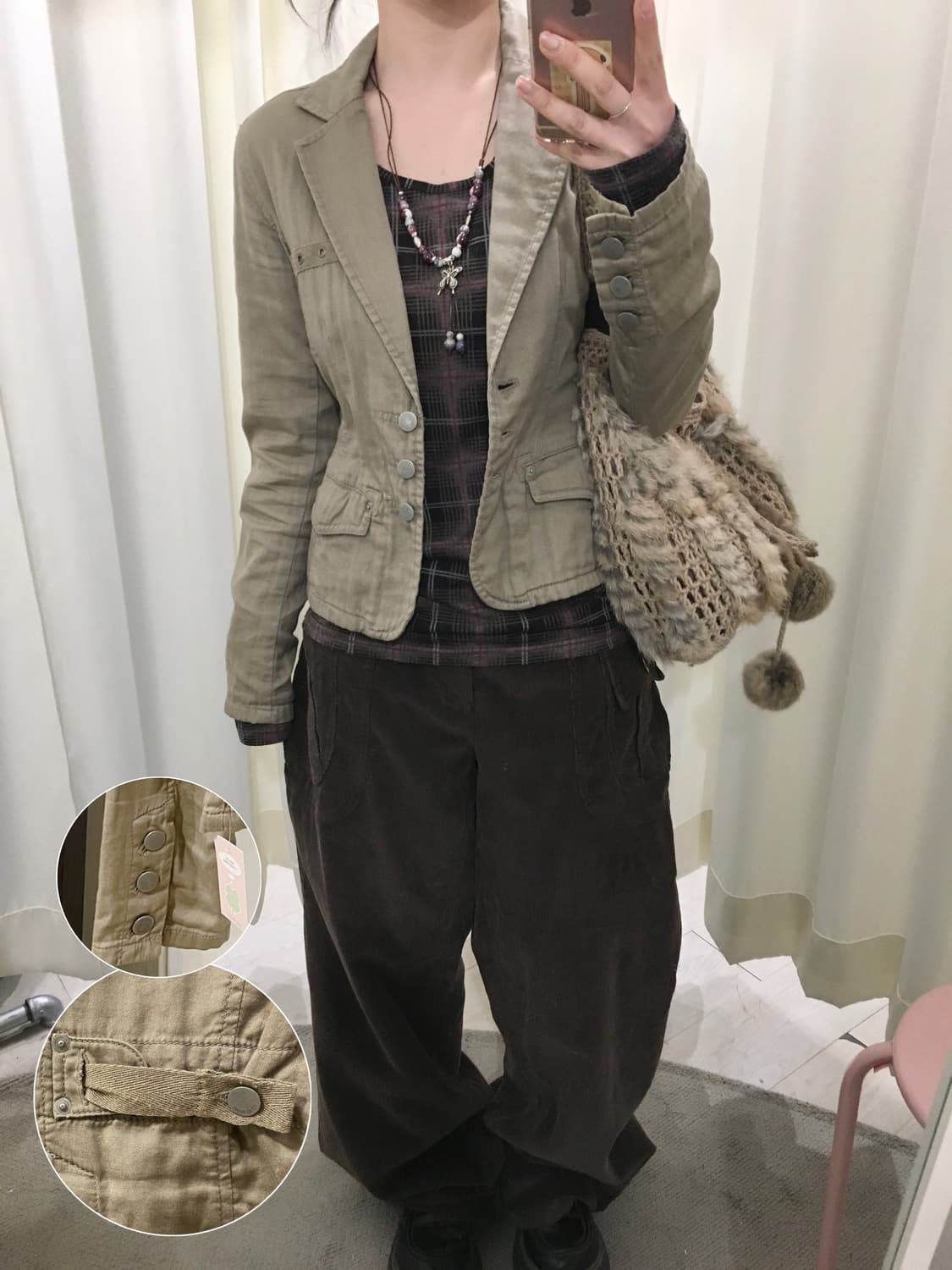 comme ca ism by FIVE FOXes jacket 상품이미지1