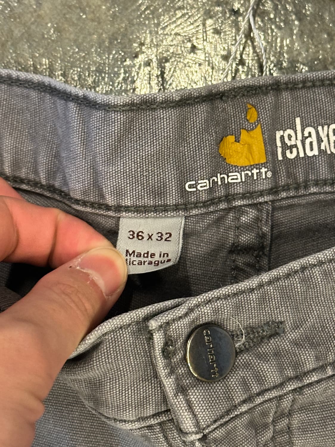 Carhartt 칼하트 릴렉스핏 워크팬츠 36x32 상품이미지3