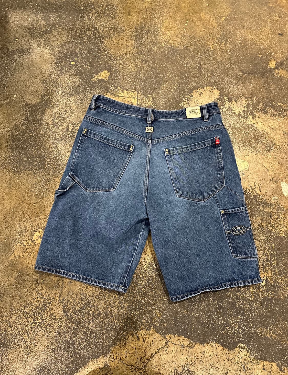 빈티지 00s 에코 언리미트 데님 반바지 상품이미지3