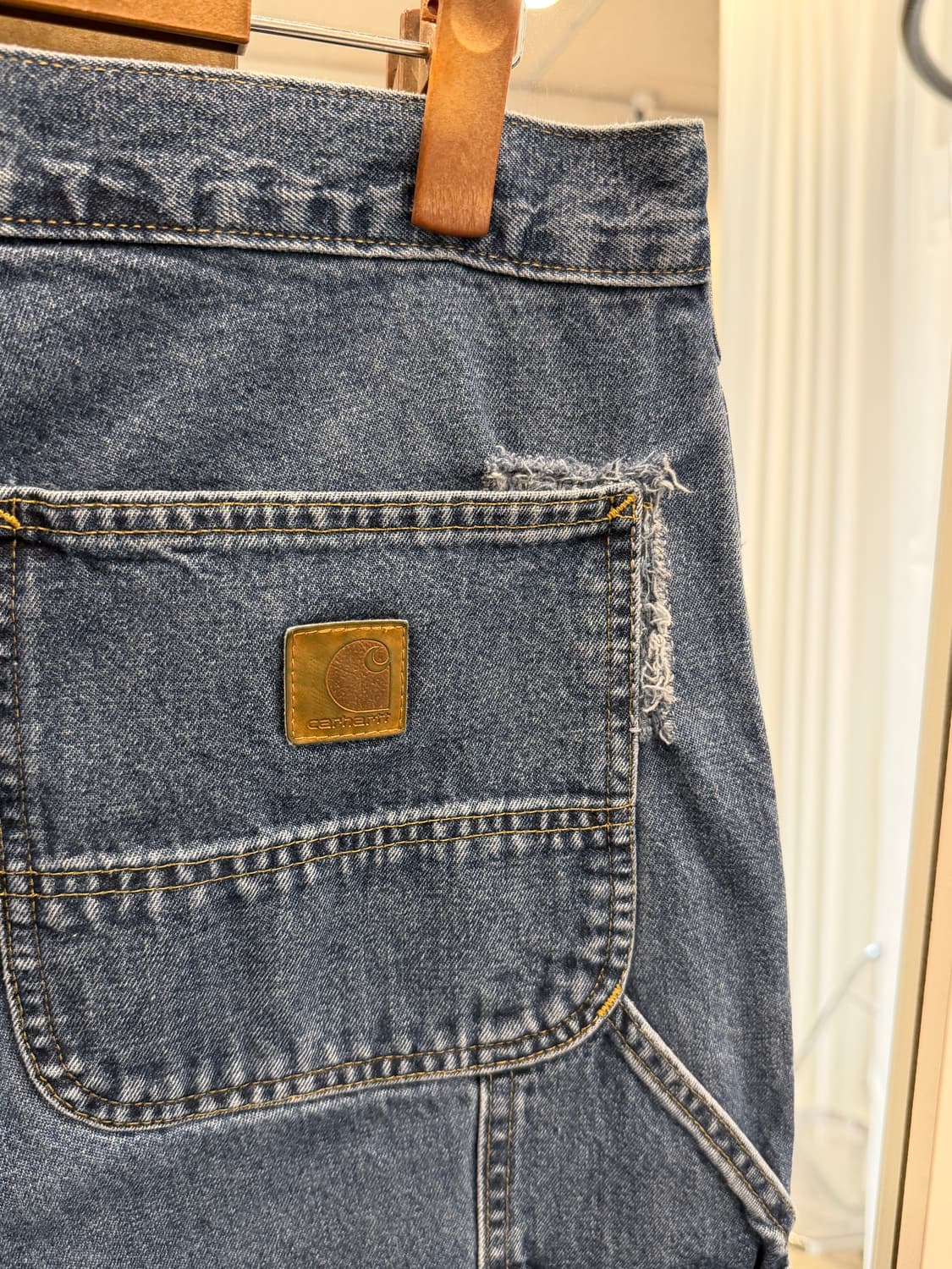 Carhartt 칼하트 카펜터 데님 워크 팬츠 (31inch) 상품이미지6