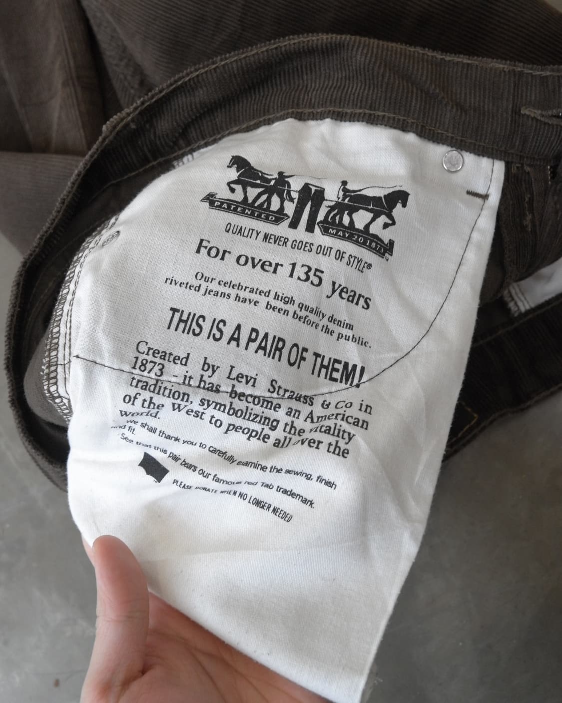 Levis 505 상품이미지7