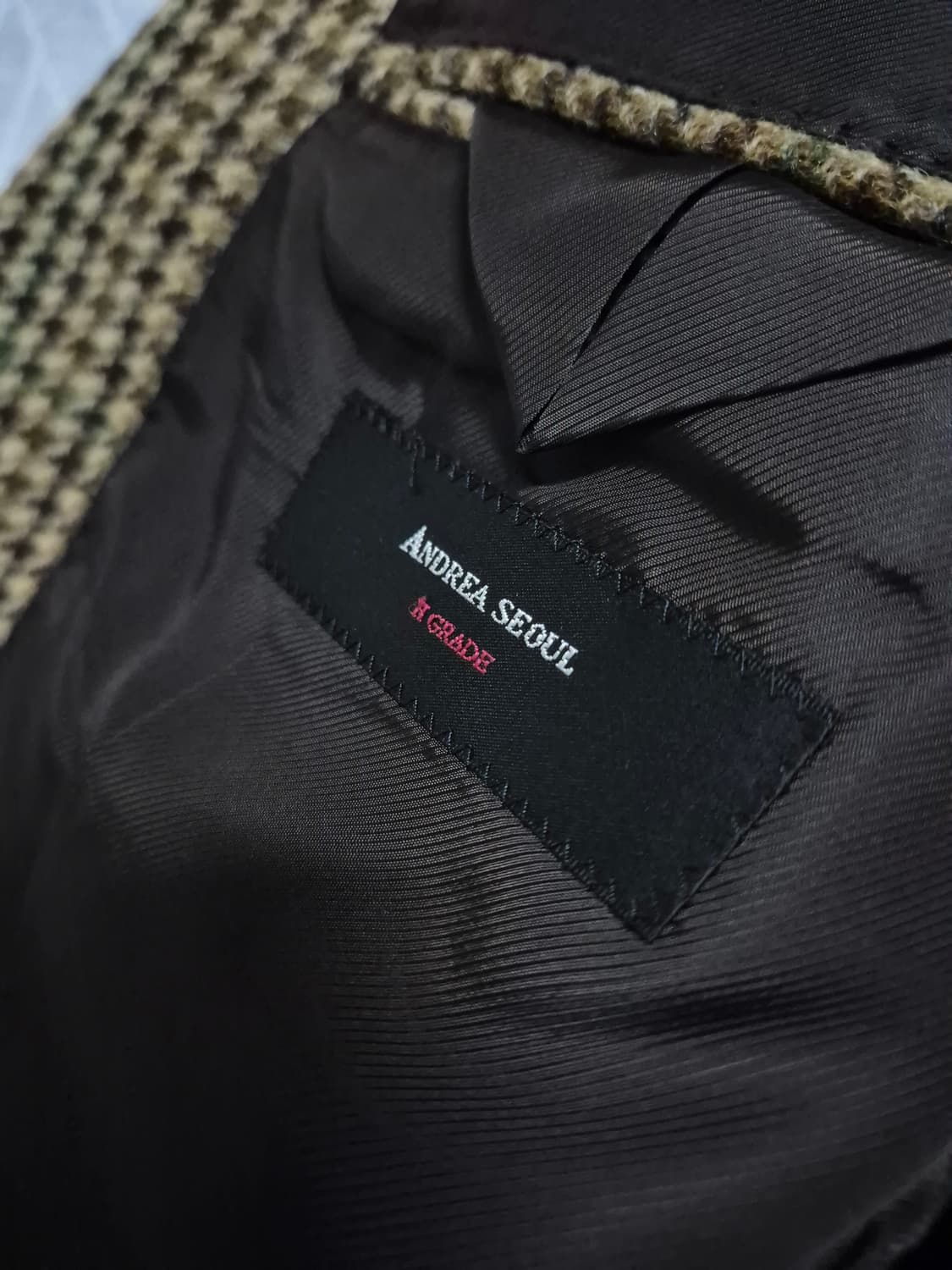 [52] 안드레아서울 X 링자켓 마에스터 라벨 문트위드 아브라함문 자켓  상품이미지4