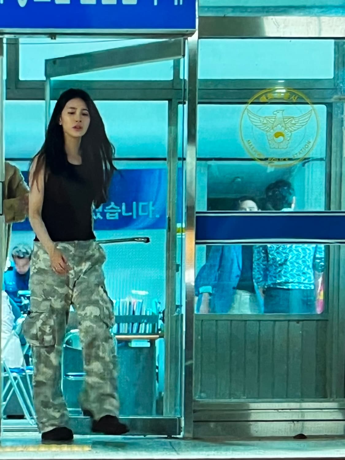 수지 안유진 착용)  seo 에스이오 vintage camo M-65 p 상품이미지2