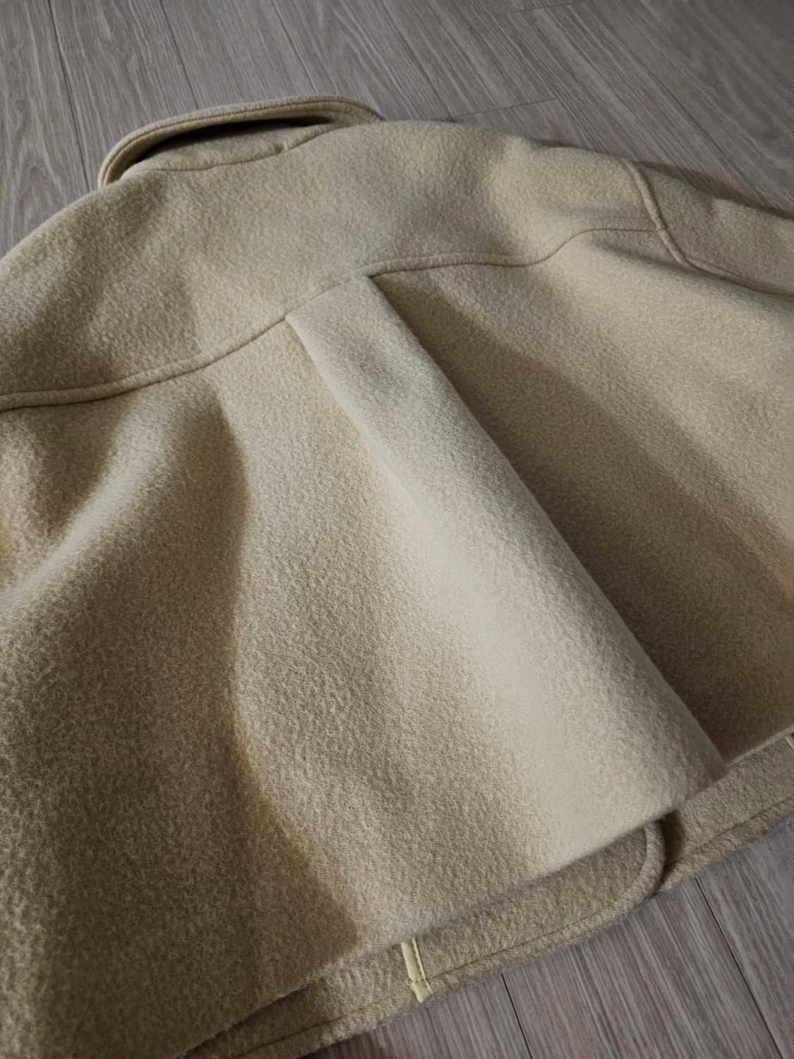 헤더먼트 포켓 울 숏 코트 상품이미지4