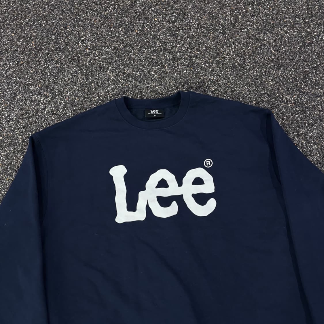 Lee 빅로고 네이비 스웻 셔츠 상품이미지2