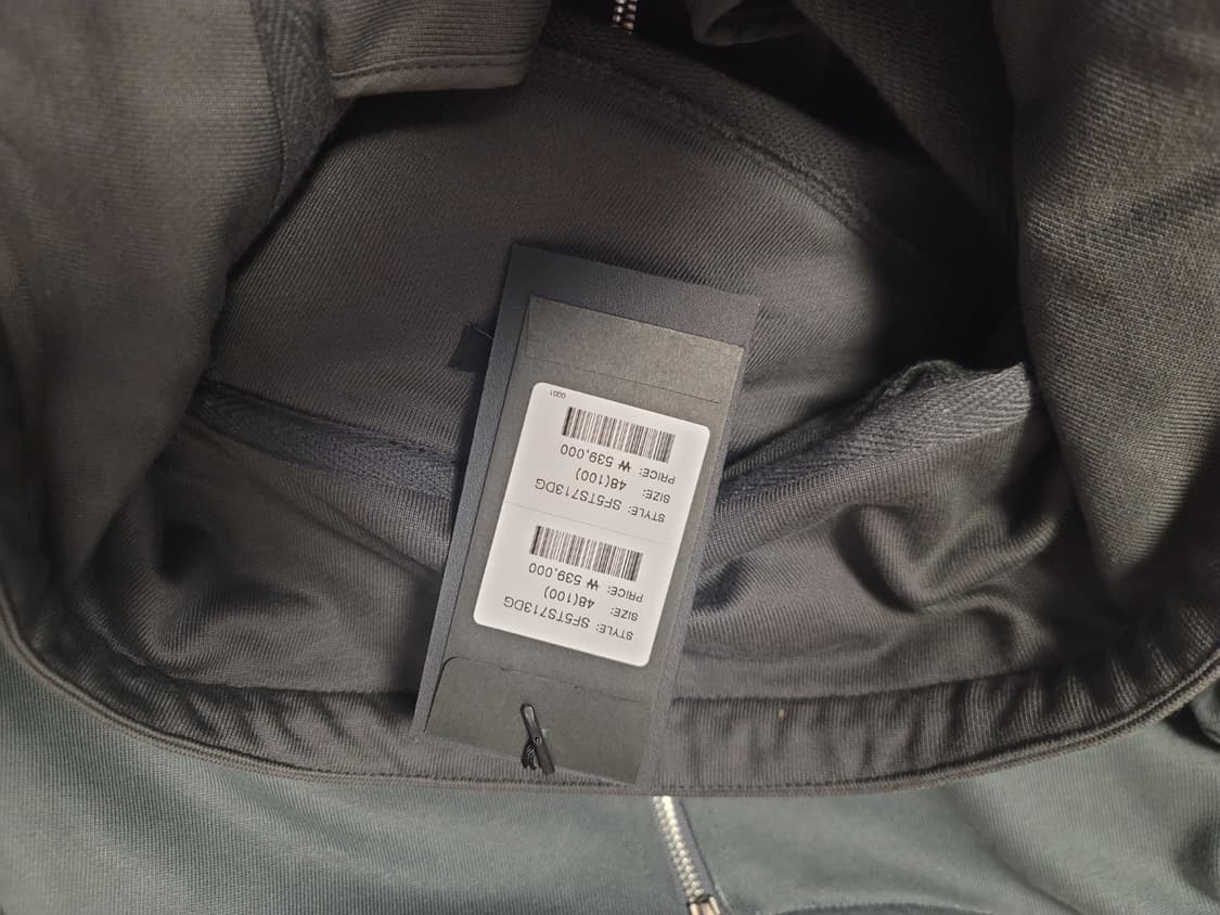 송지오 옴므 자수 하이넥 48사이즈  상품이미지9