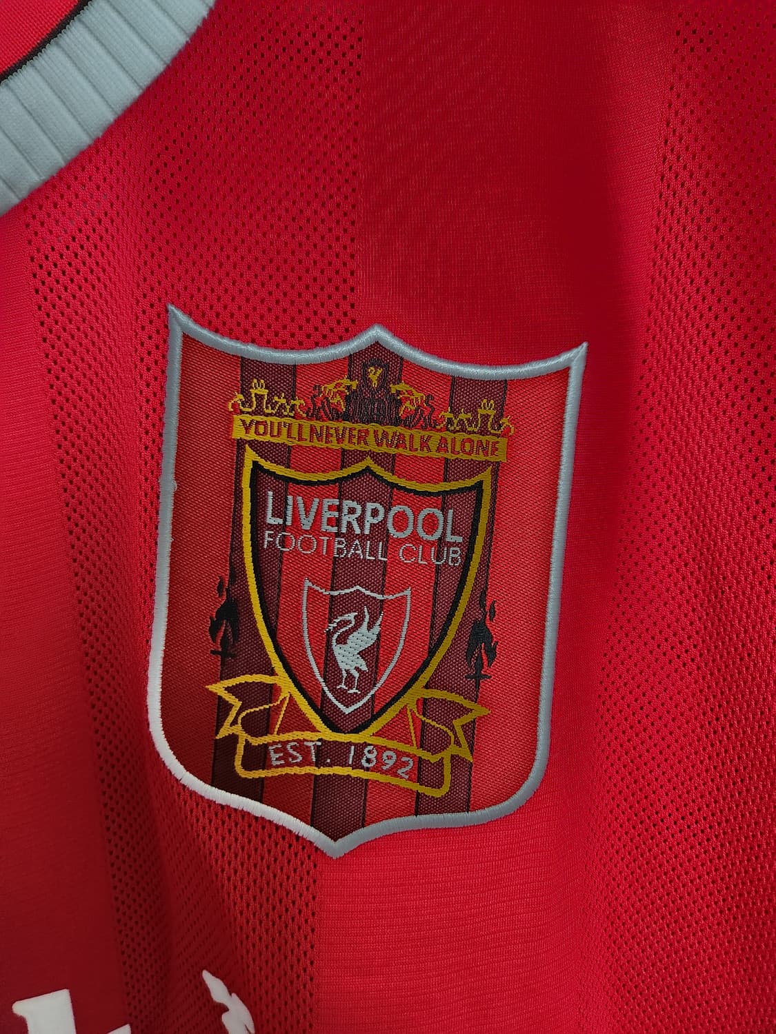 리버풀 95-96 홈 축구 유니폼 XL 상품이미지5