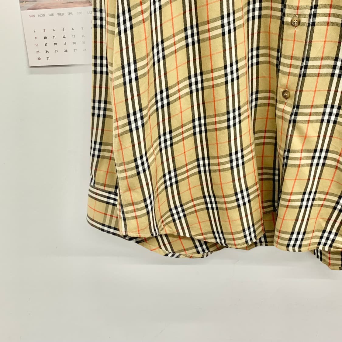 버버리 노바체크 셔츠 상품이미지3