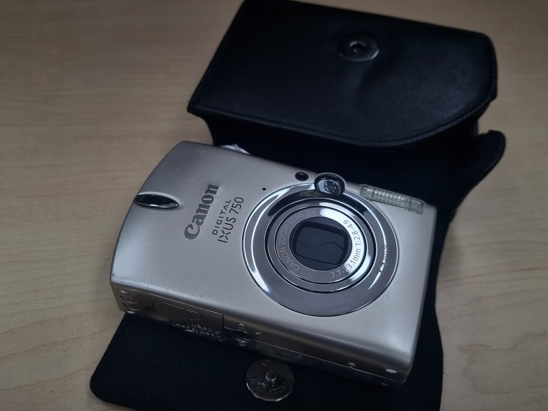 디카 Canon IXUS 750 ⋆ 빈티지 디카 (정품 가죽케이스 포함) 상품이미지4