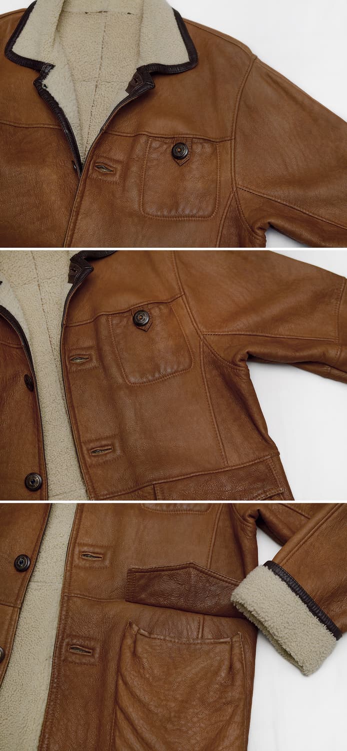 그레이트 초이스 뉴질랜드 오리지널 무톤 시어링 자켓 (100+) 상품이미지8