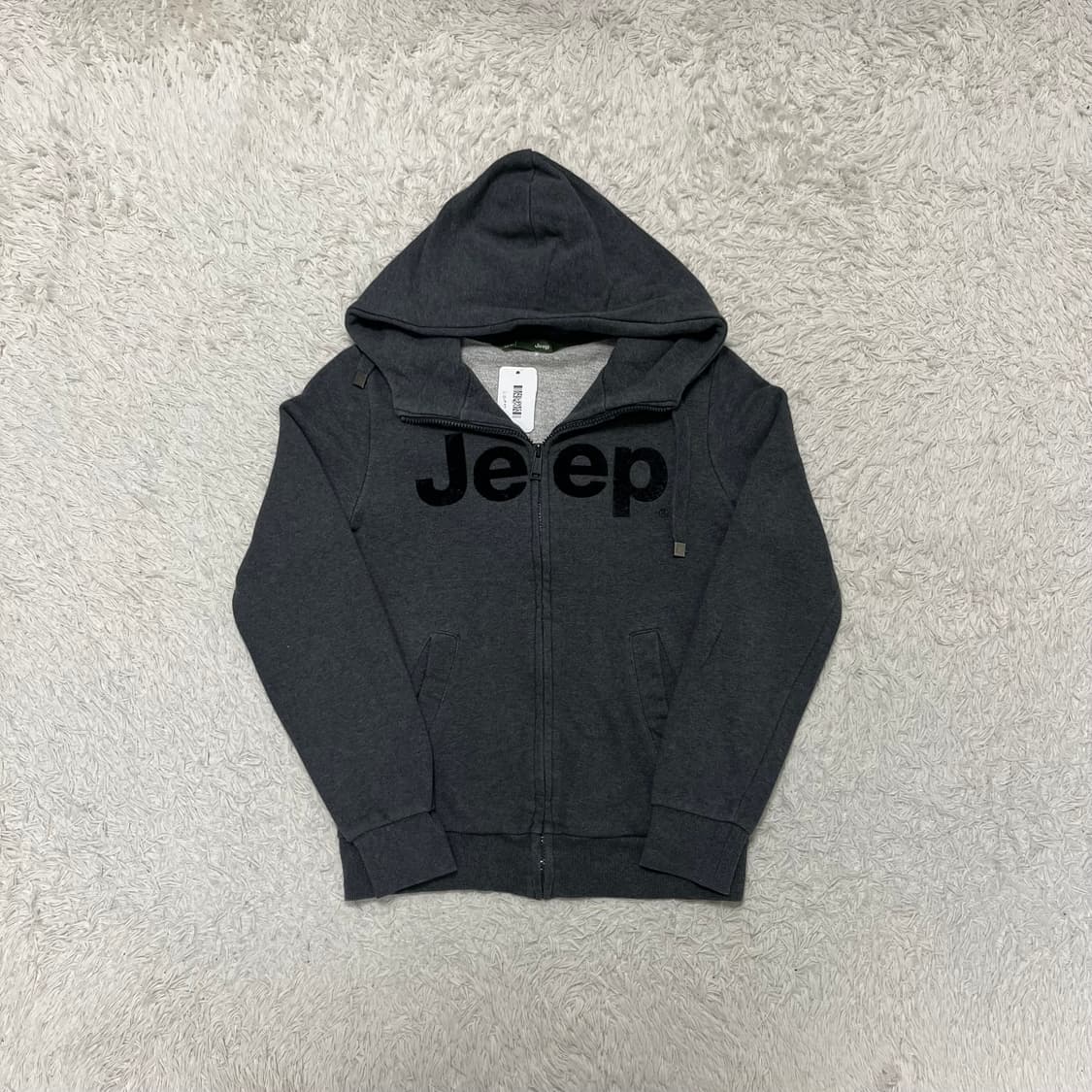 Jeep grey hoodie zip-up 상품이미지4