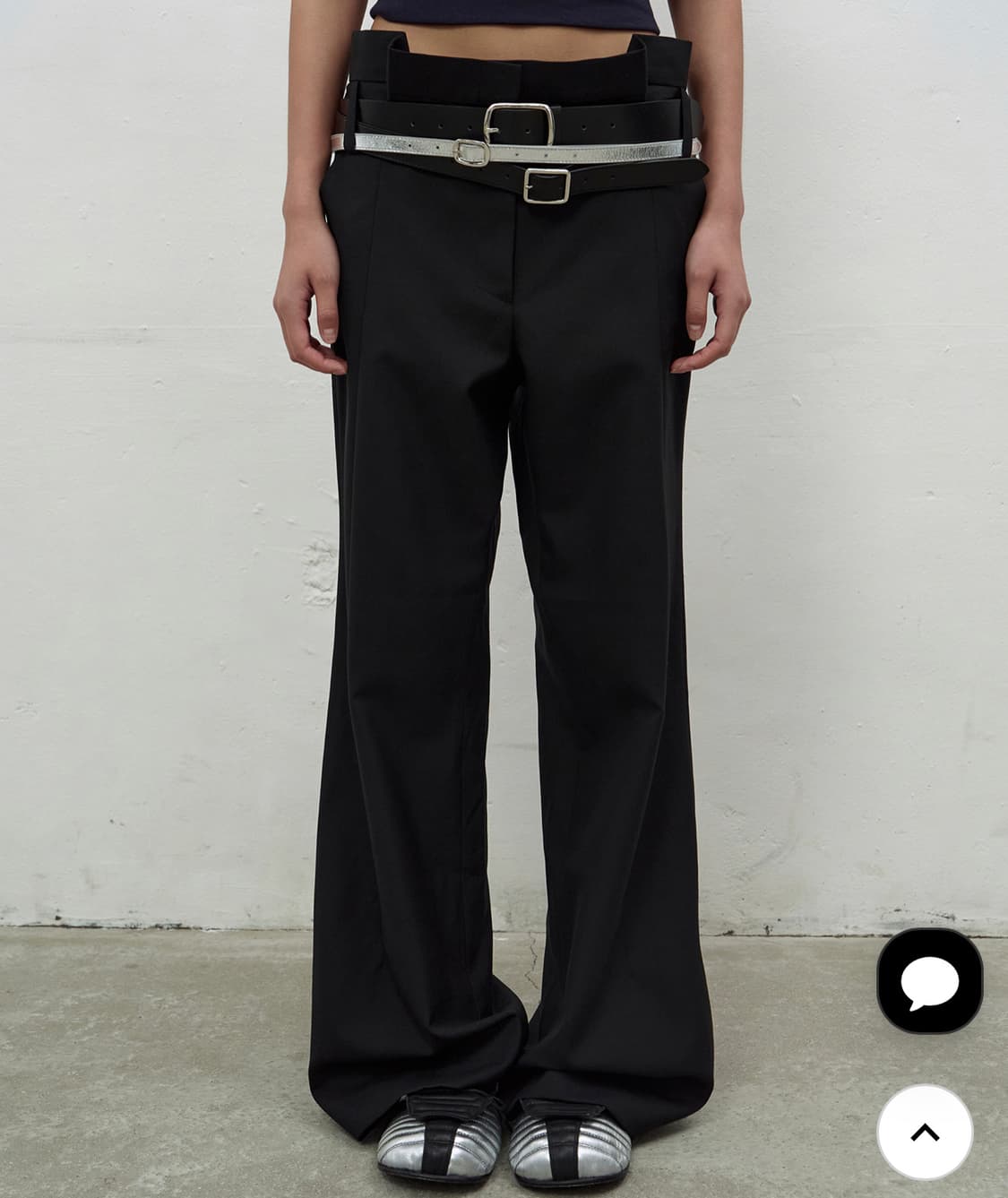 lcdc tm 플리츠 트라우저 PLEATS FLARED TROUSERS 상품이미지1