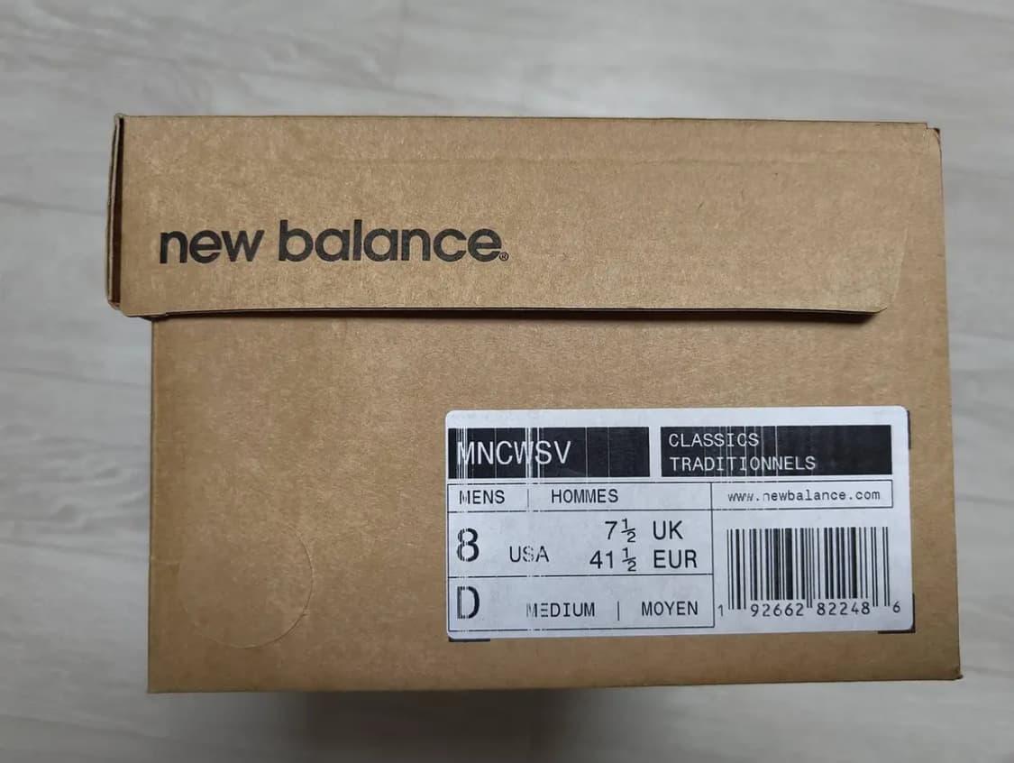 뉴발란스 MIUK 내셔널 클래스 화이트/실버 260사이즈 새제품 상품이미지10