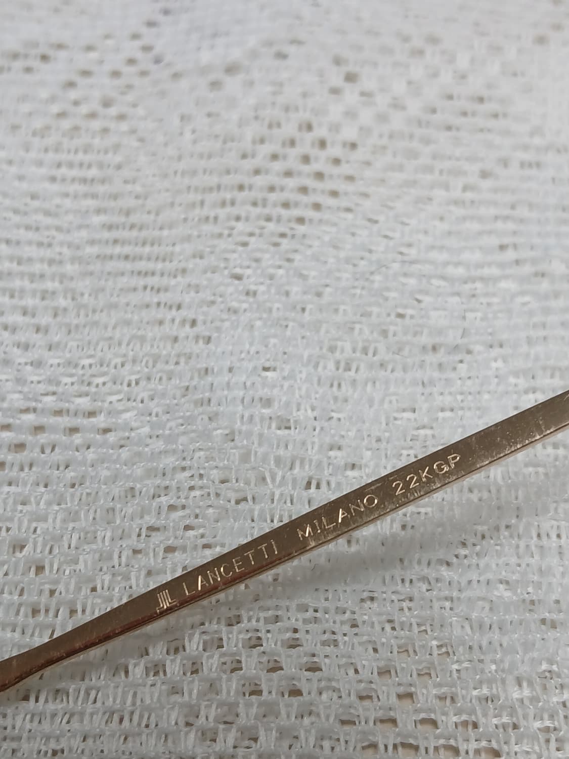 빈티지 LANCETTI MILANO(22KGP) 안경테 상품이미지3