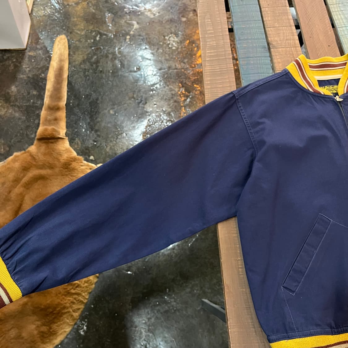 스타일아이즈 슈가케인 코튼 블루종 자켓 상품이미지4