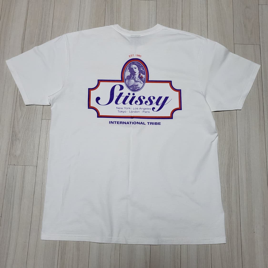 (L) 23ss 스투시 어센틱 반팔티 stussy 상품이미지3