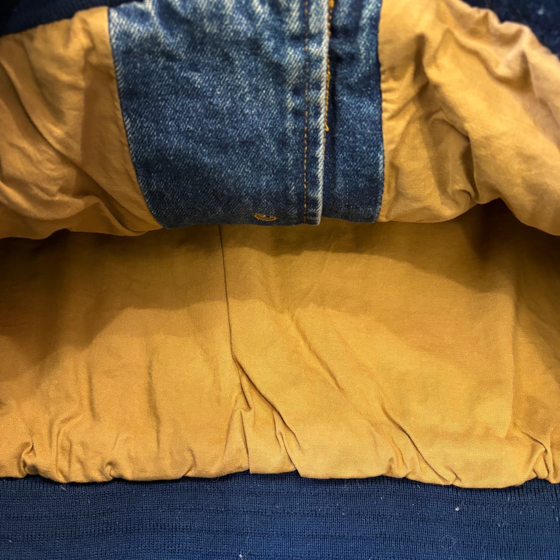 빈티지 데님 베이스볼 자켓  상품이미지6