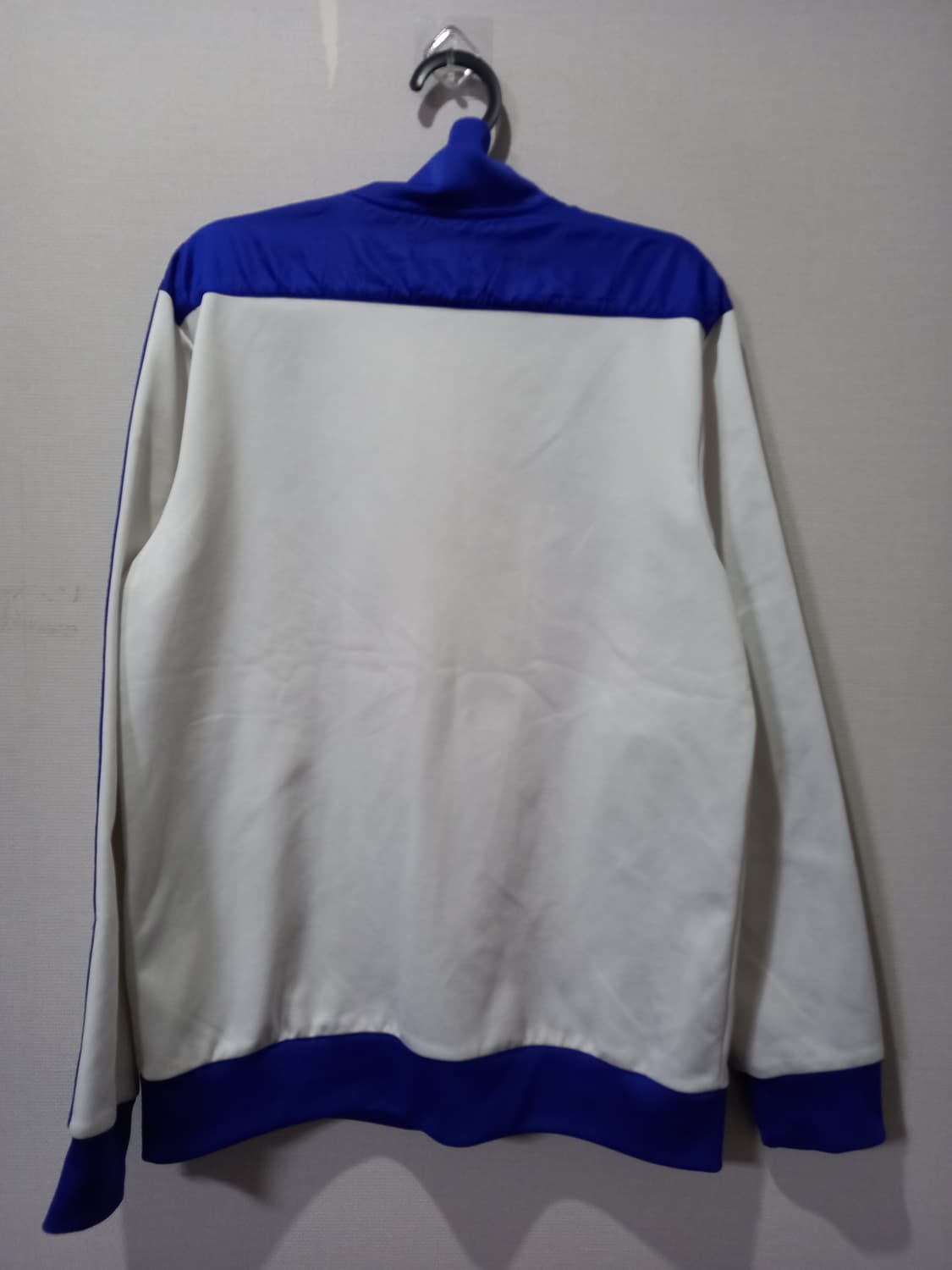 아디다스 희귀 첼시 흰파 화이트 블루 트랙탑 저지 져지집업 95/M 상품이미지3