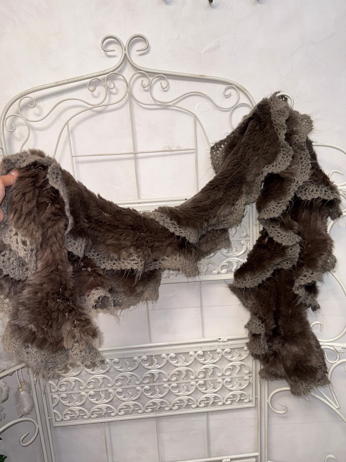 Gerard Darel rabbit fur mohair muffler 상품이미지2