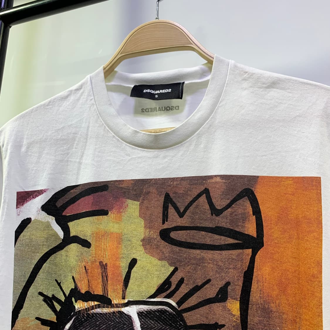디스퀘어드2 남성 그림로고 반팔티셔츠 판매합니다 상품이미지1