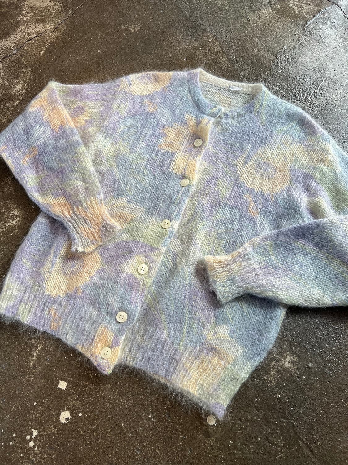 [JPN] 파스텔톤 모헤어 가디건 상품이미지3