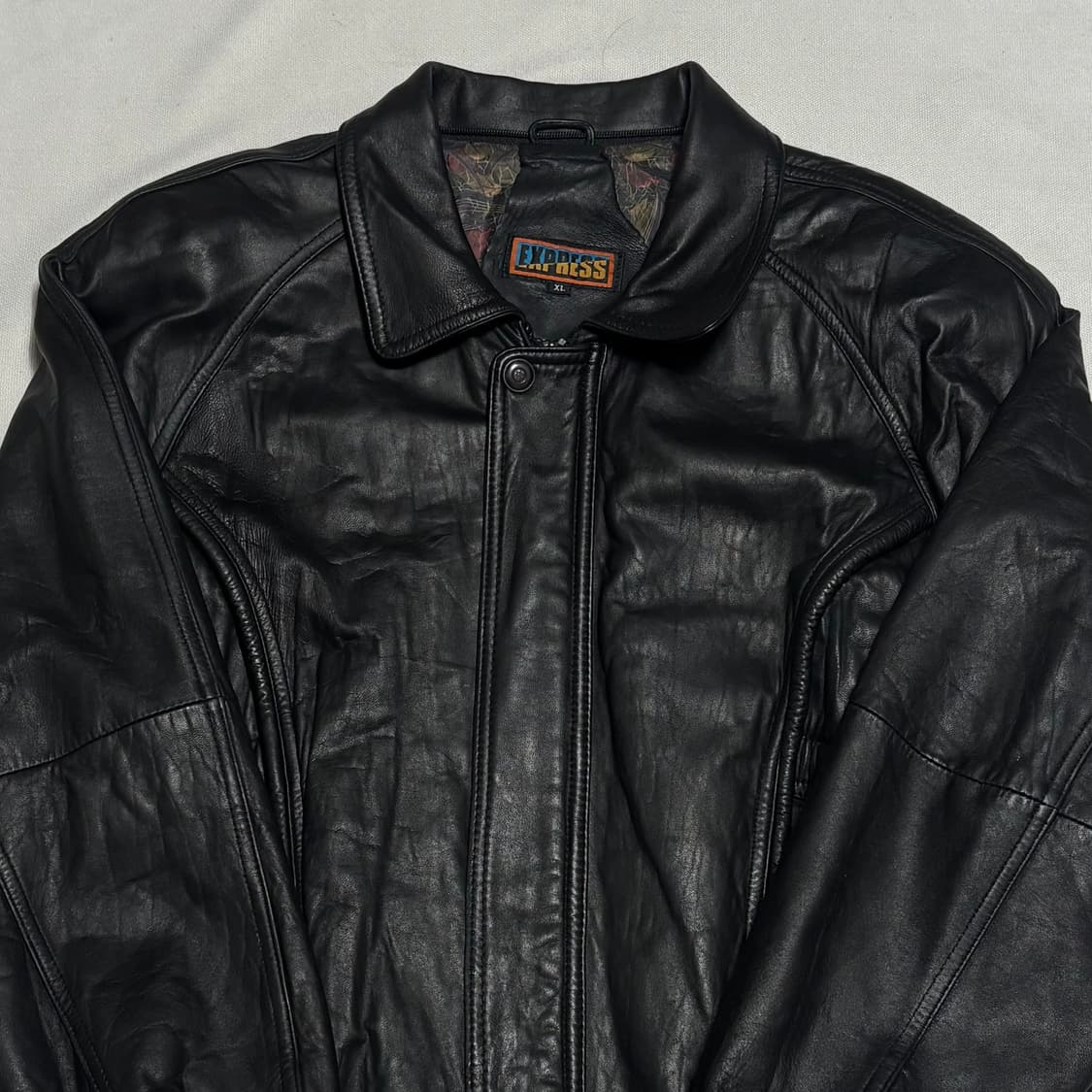 XL vtg 빈티지 가죽 자켓 상품이미지1