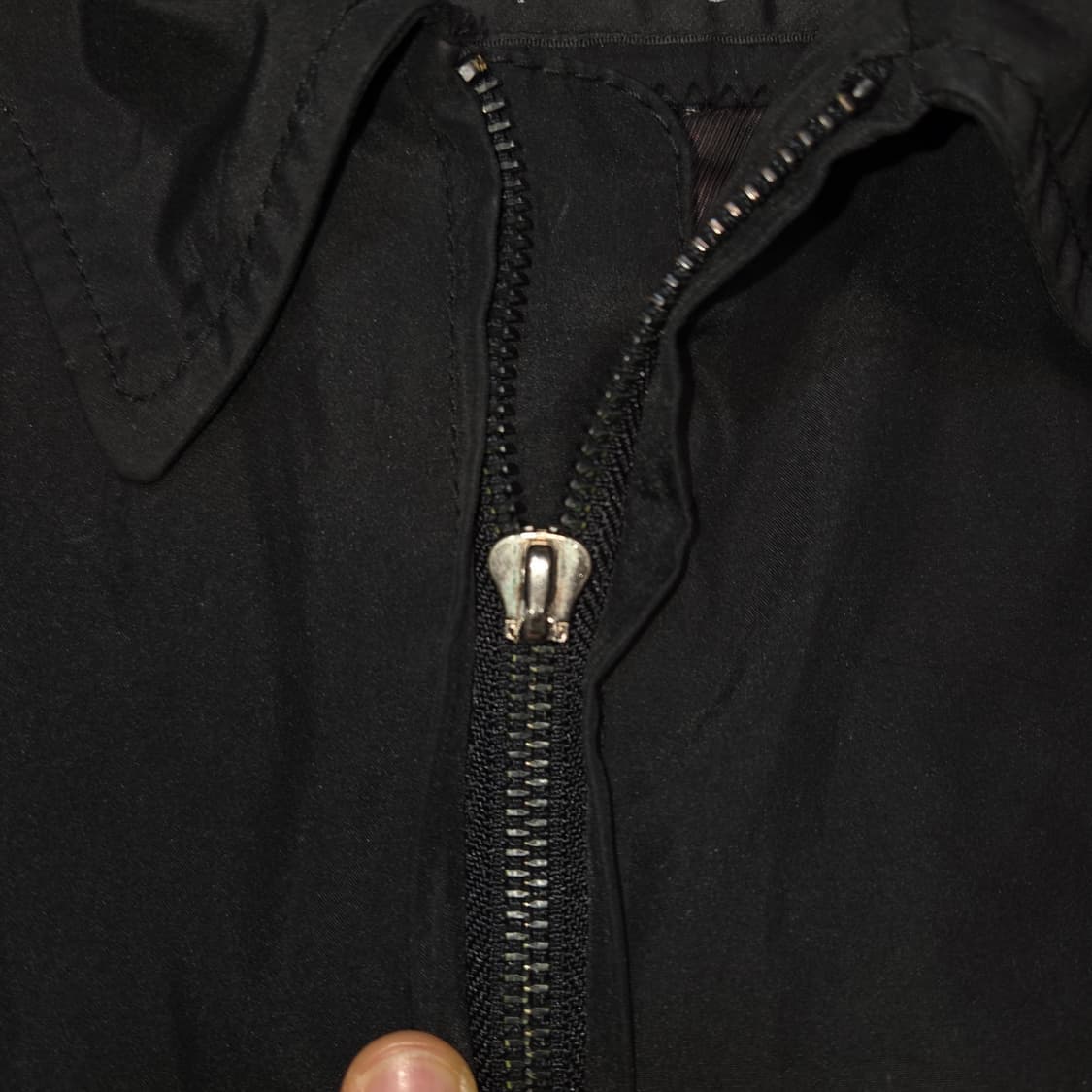 YSL 입생로랑 왁스 블루종 자켓 (실XL)
 상품이미지4