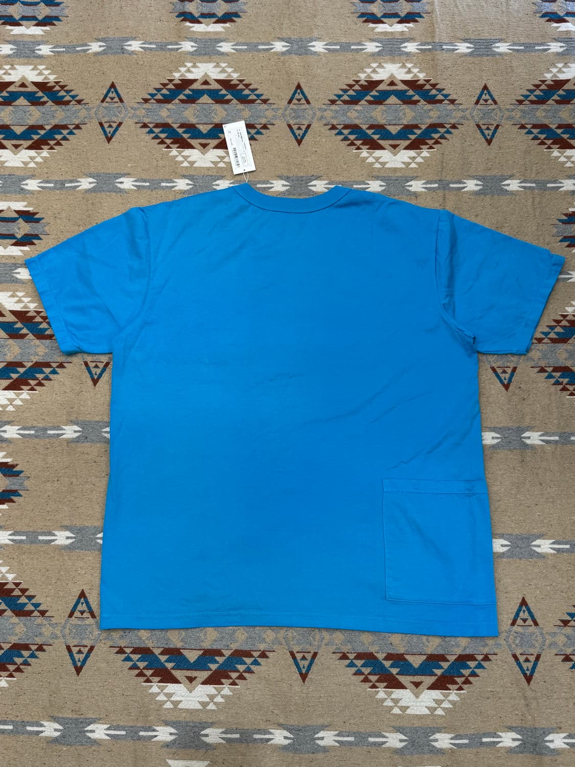 [L] 나나미카 마운틴 오가닉 야마 포켓티 블루  상품이미지5