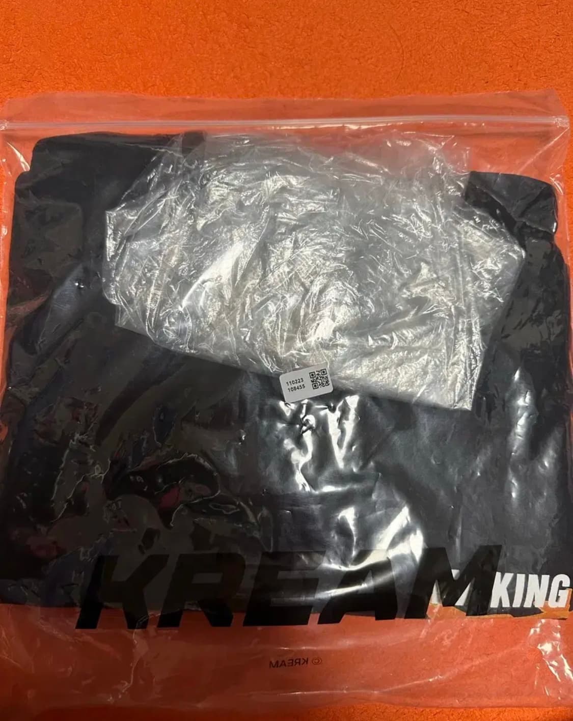 스투시 x 토킹 헤즈 스탑 리메인 인 라이트 티셔츠 블랙 상품이미지4