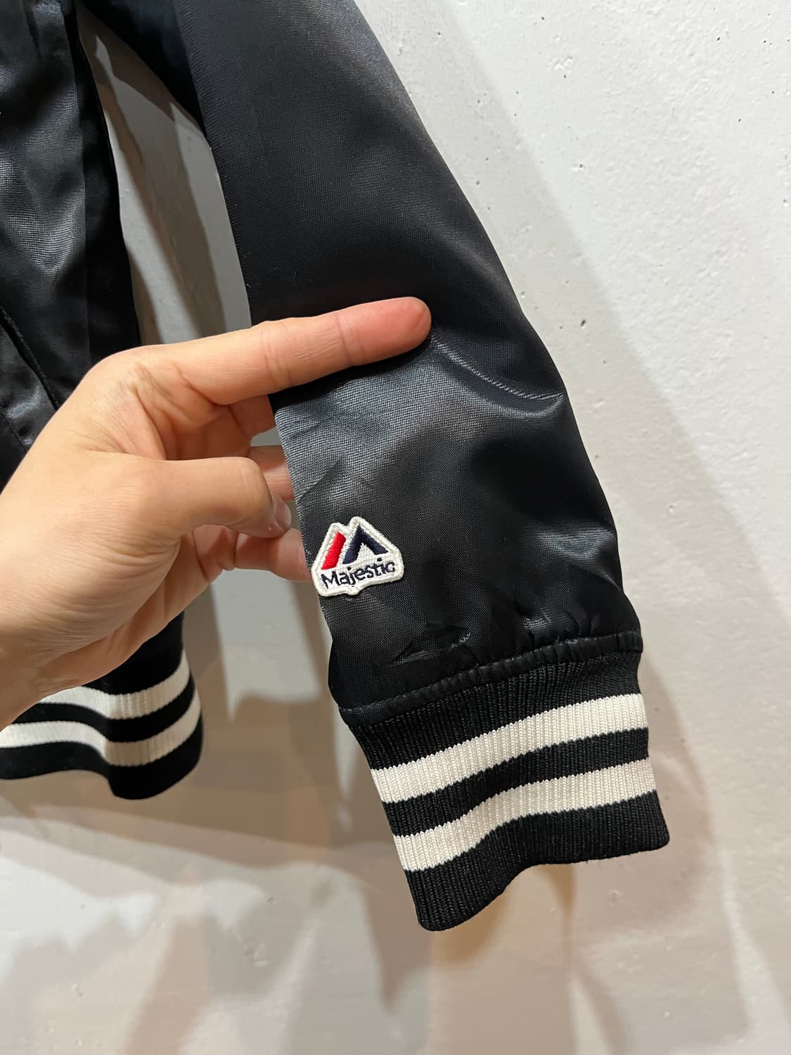 마제스틱 양키즈 스타디움 베이스볼 자켓 우먼즈  상품이미지3