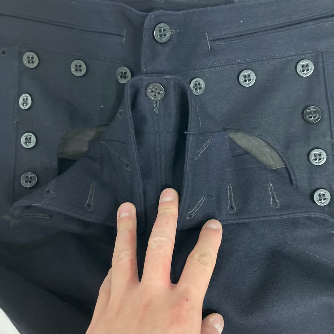 [미사용 데드스탁] WW2 USN 13button 세일러 팬츠 상품이미지7