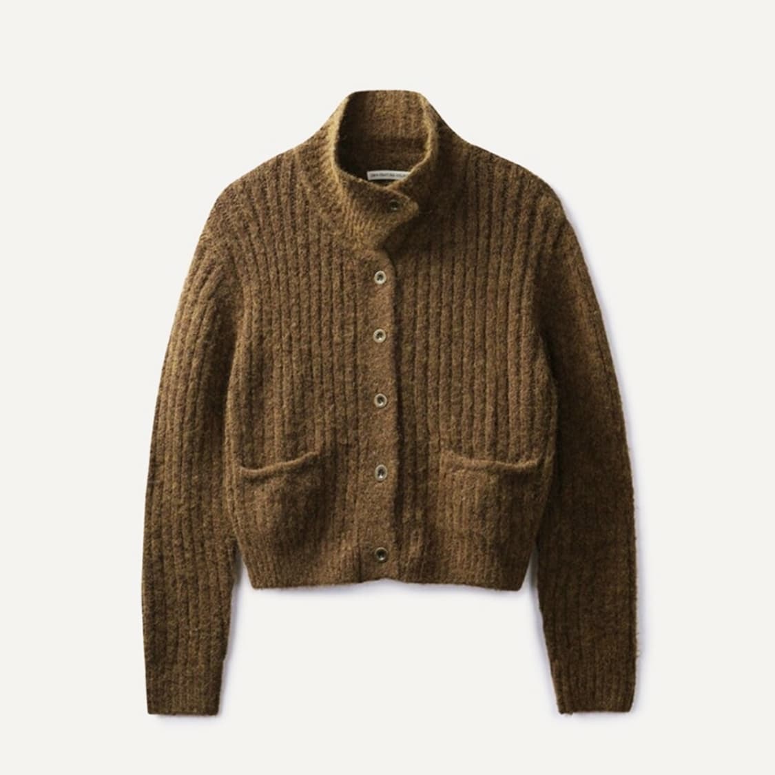 OFC 페미니크 브러쉬카라 가디건 프리사이즈 새상품 상품이미지3