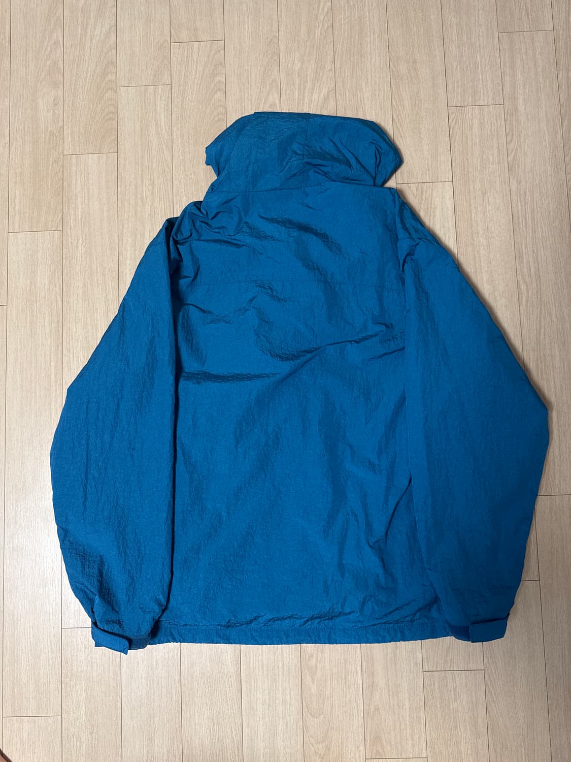 트래블 고프 후드 윈드 브레이커 사파이어 블루 상품이미지2