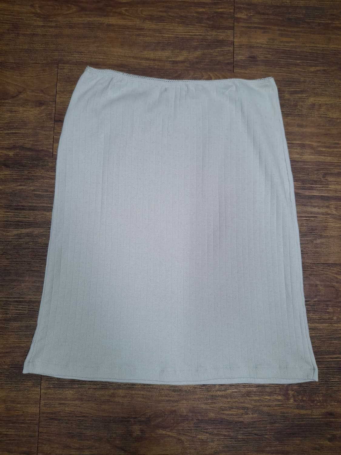 PWC LACE TRIM EYELET MIDI SKIRTMINT 상품이미지8