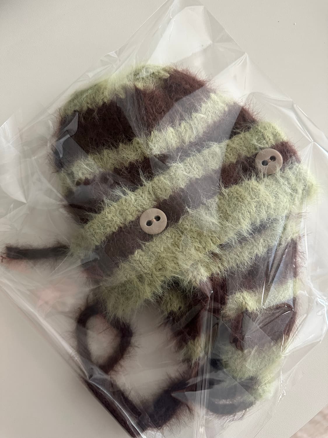 (한번착용)쎄쎄쎄 겨울니트모자 (무신사 59,000원 판매중) 상품이미지8